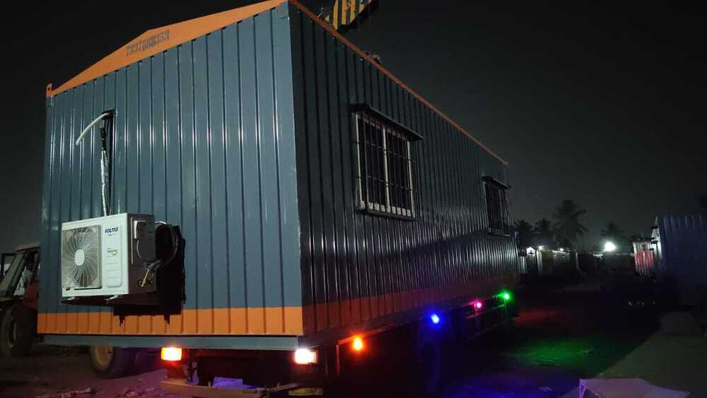 40 x 20 x 10 Feet Prefabricated Steel Office Cabin