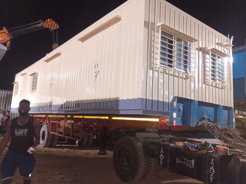40 x 20 x 10 Feet Prefabricated Steel Office Cabin
