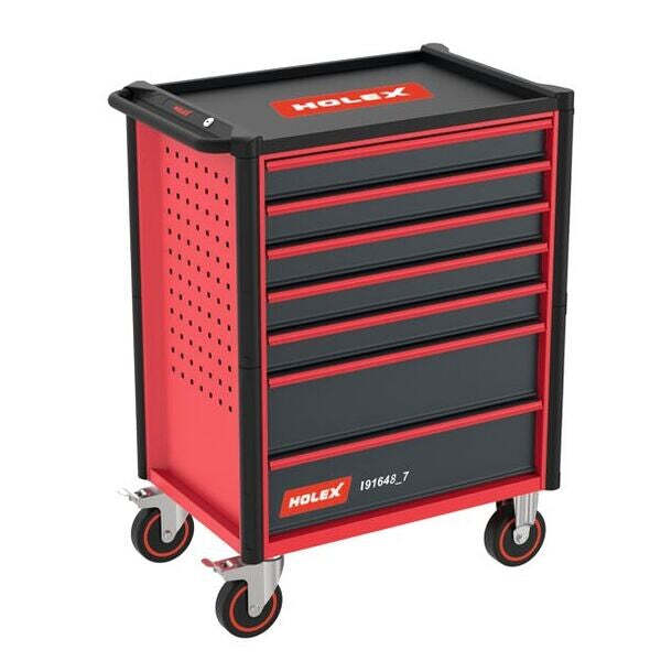 HOLEX Red Tool Trolley