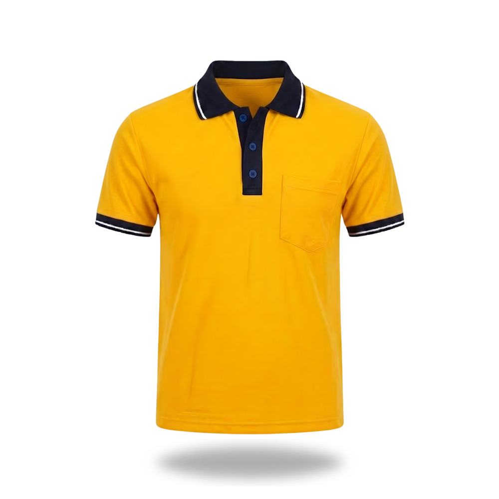 Yellow School Uniform Polo T-Shirt