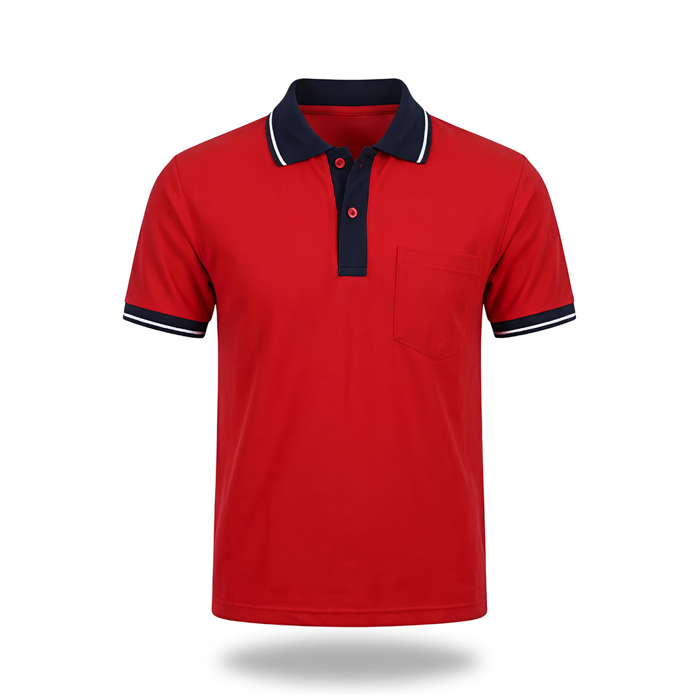 Red School Uniform Polo T-Shirt