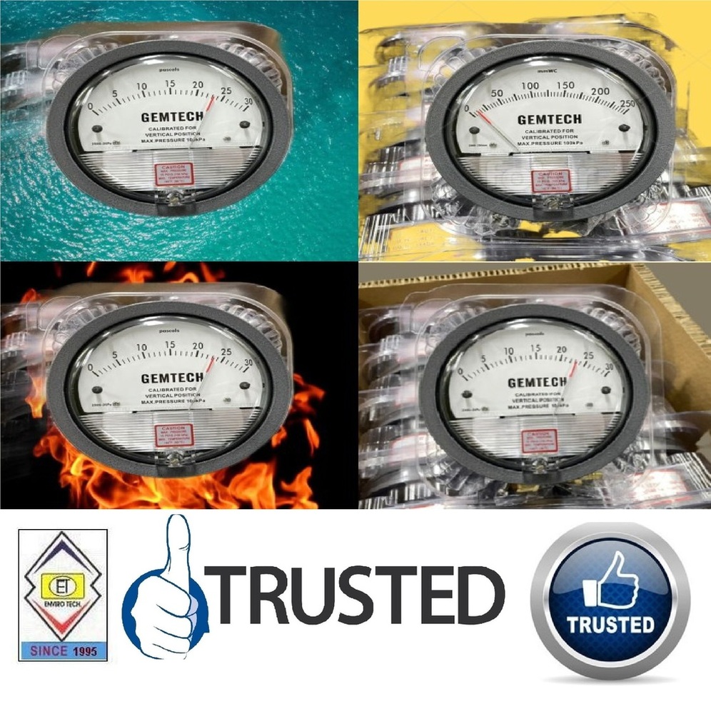 GEMTECH Differential Pressure Gauge Wholesalers In Uluberia Industrial Park West Bengal