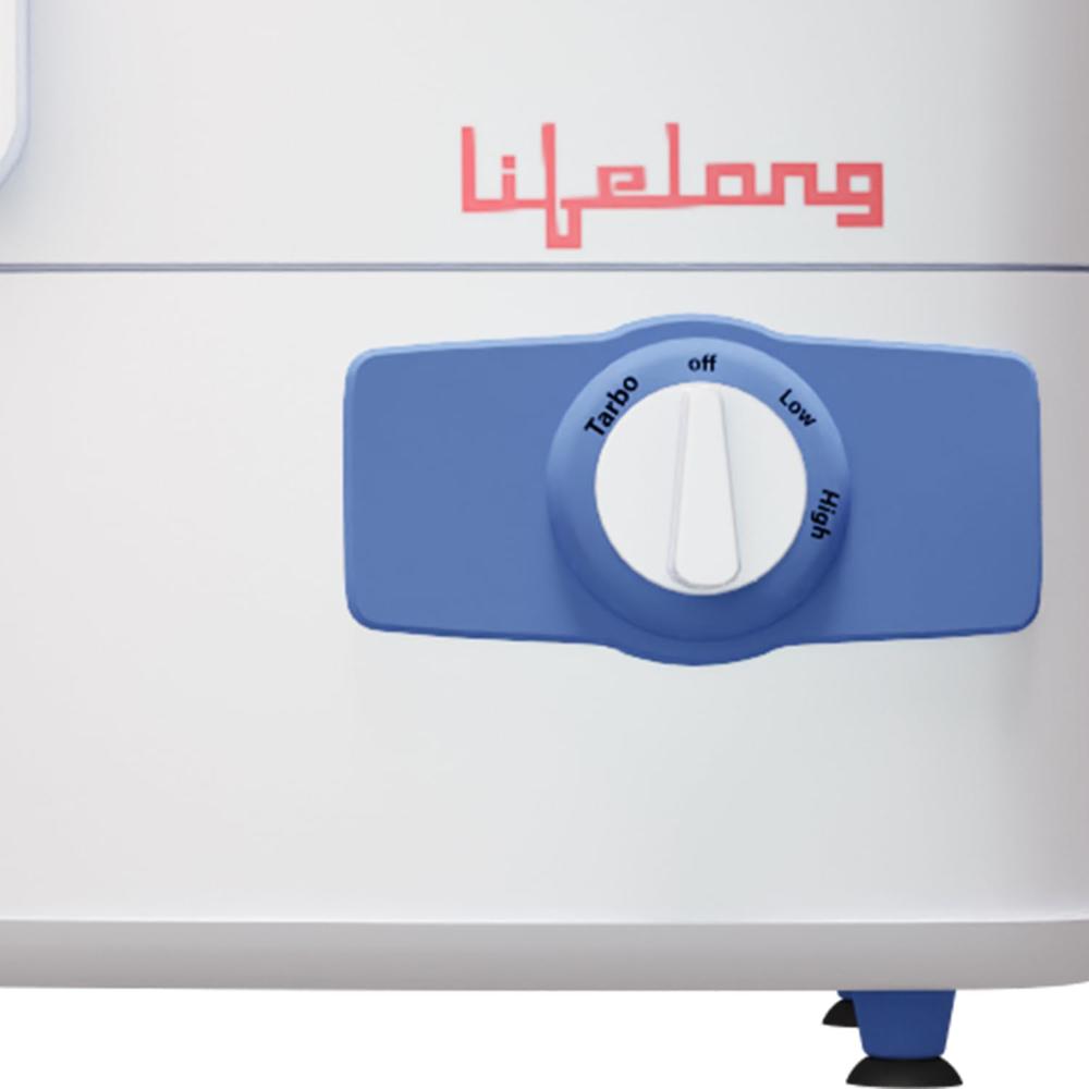 Lifelong Juicer, Mixer & Grinder for Kitchen | 2 Jars 450 Watt Mixie with Liquidizing and Multipurpose Grinding Jar |Blender for Juices,