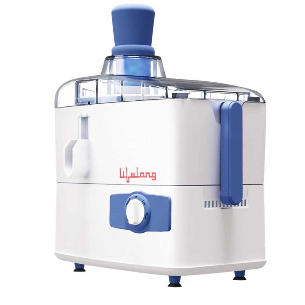 Lifelong Juicer, Mixer & Grinder for Kitchen | 2 Jars 450 Watt Mixie with Liquidizing and Multipurpose Grinding Jar |Blender for Juices,