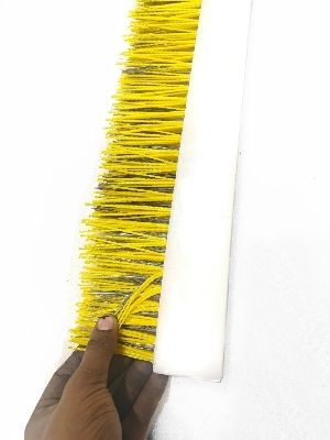 Fly Ash Brick Machine Brush - Bristle Color: Yellow