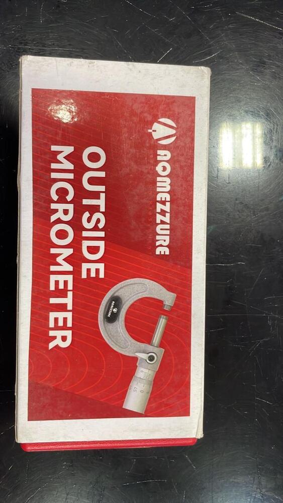 Outside Micrometer - Accuracy: 0.01 Mm