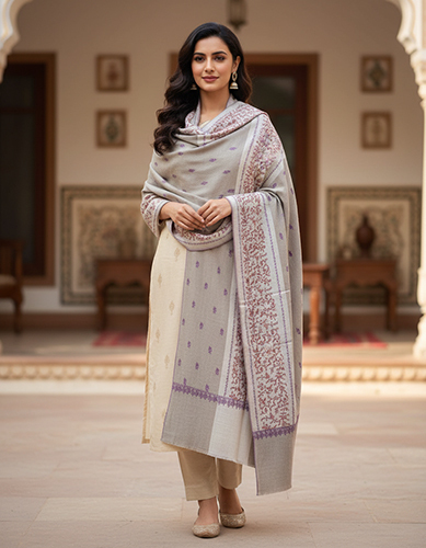 Cashmere Pashmina Embroidered Shawls