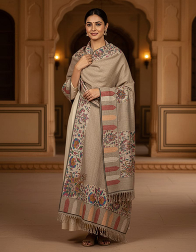 Cashmere Pashmina Hand Woven Kani Shawls