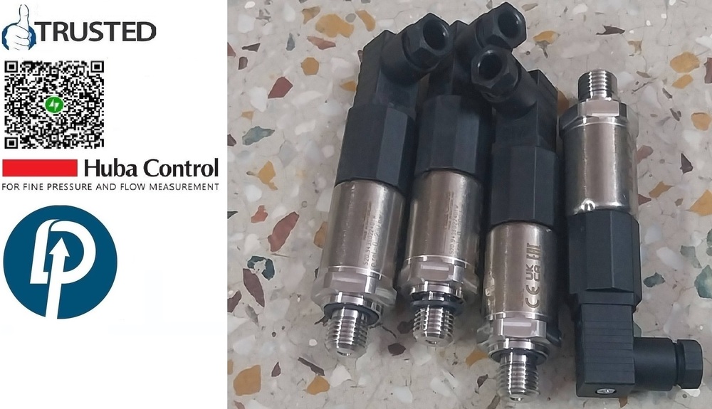 HUBA CONTROL << Pressure Transmitter <> Model 520.943S022401 RANGE 0-200 BAR Output 0 To 10 VDC