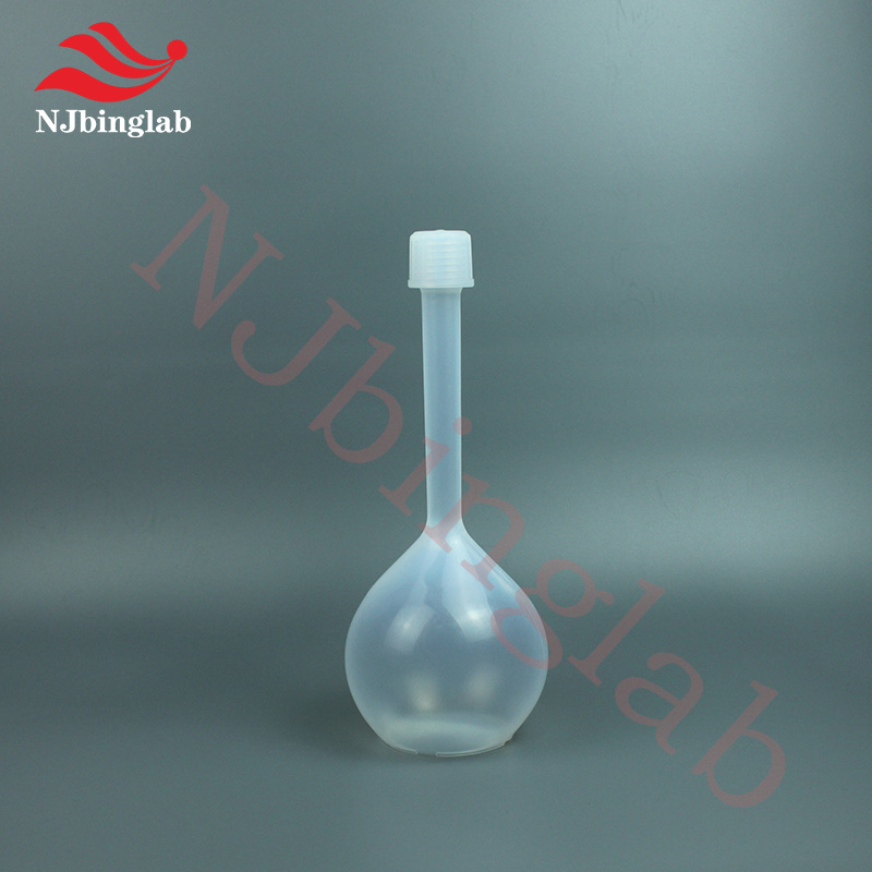 FEP volumetric flask 1000ml, with screw cap, Class B