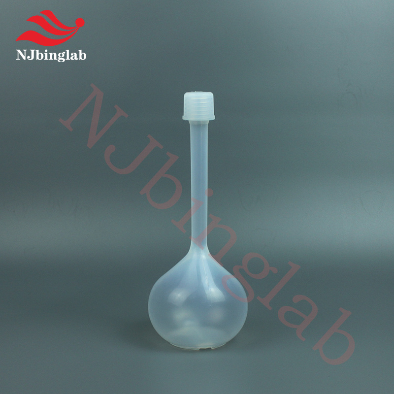FEP volumetric flask 500ml, with screw cap, Class B