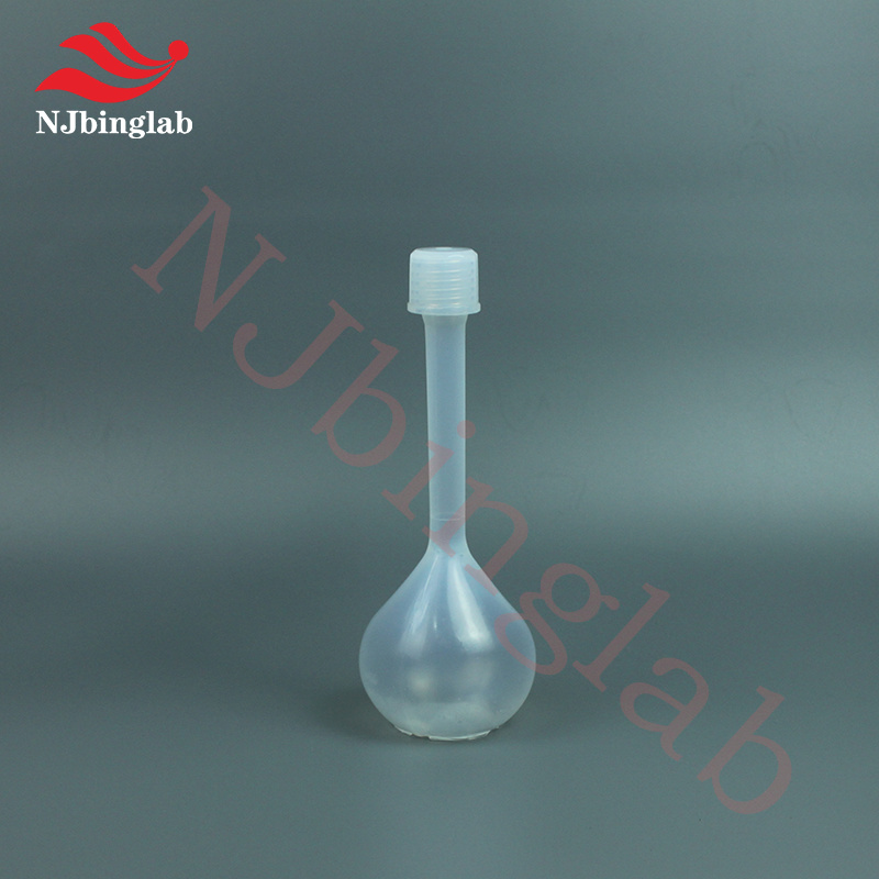 FEP volumetric flask 250ml, with screw cap, Class B