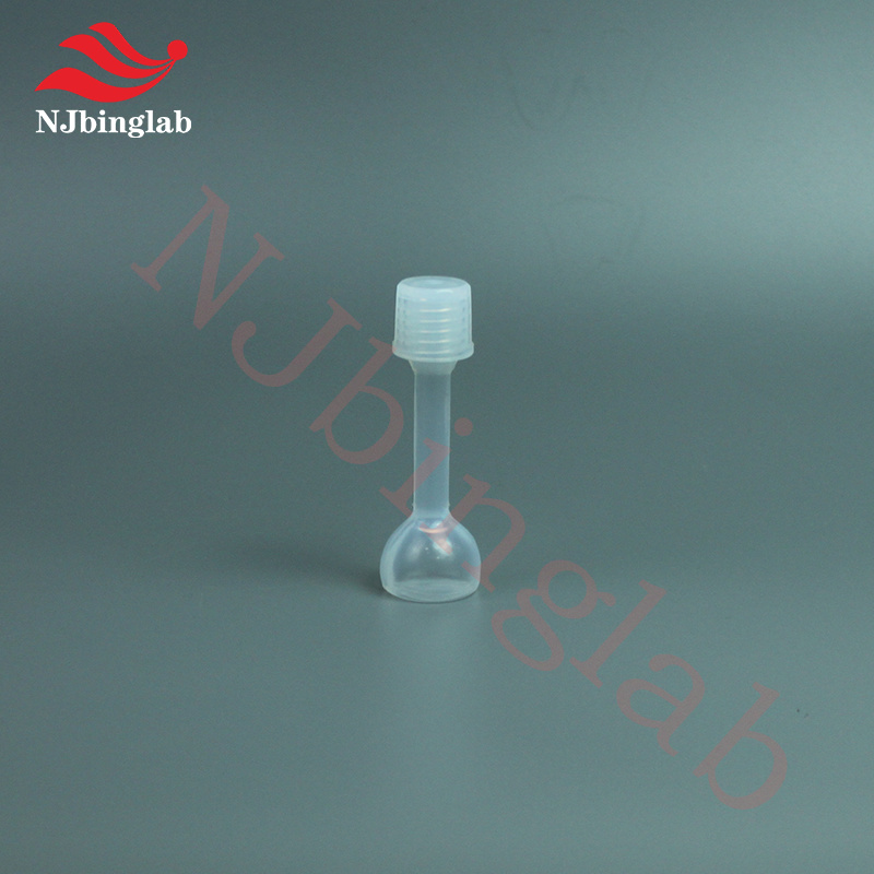 FEP volumetric flask 10ml, with screw cap, Class B