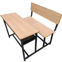 Light Brown Wooden School Bench - Dimension (l*w*h): Approx. 3.5 Ft X 1.2 Ft X 2.5 Ft