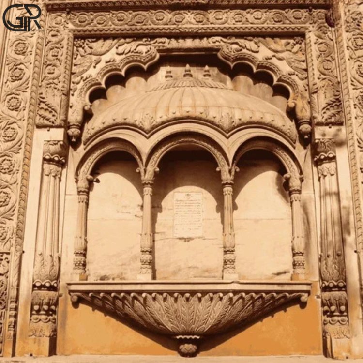 brown Sandstone jharokha