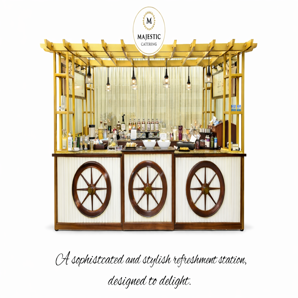 Shahi Dawat Wedding Buffet Catering Counter