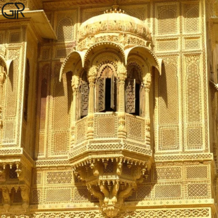 Beige Sandstone Jharokha