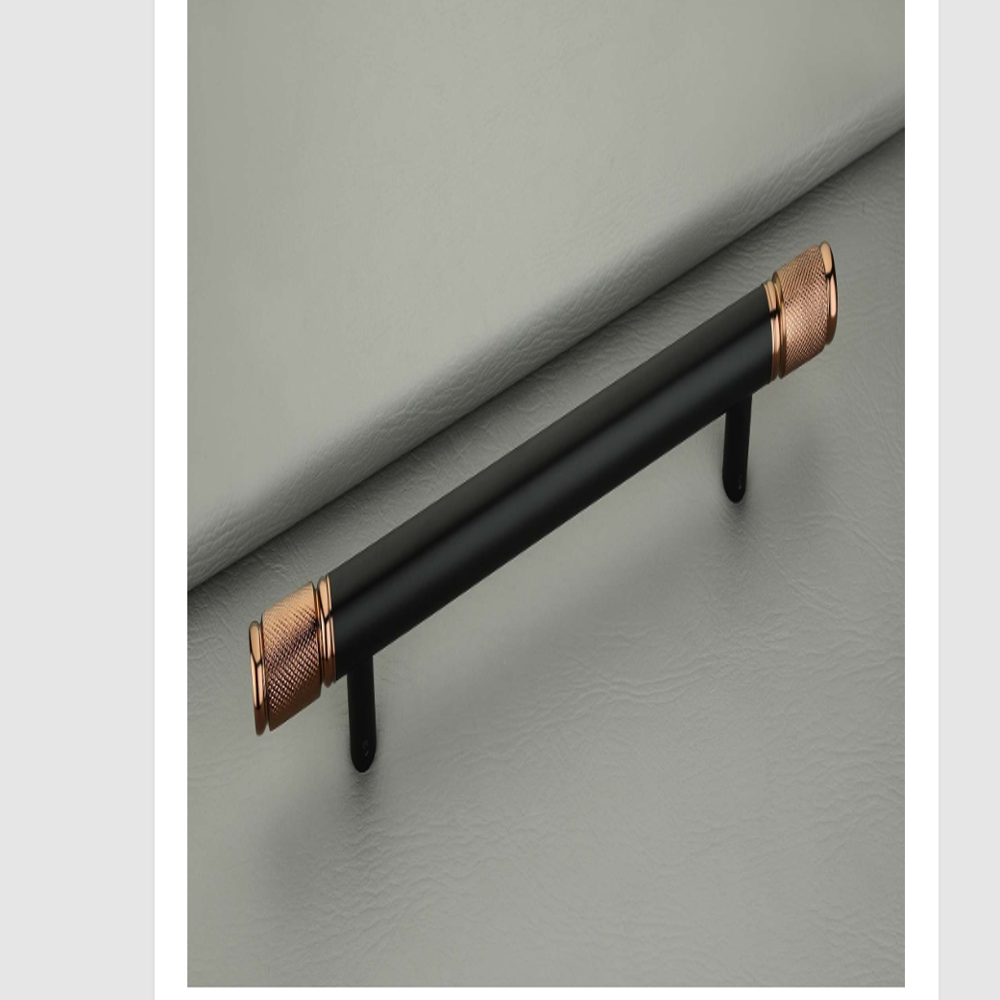Main Door Handle - Color: Balck &Rose Gold