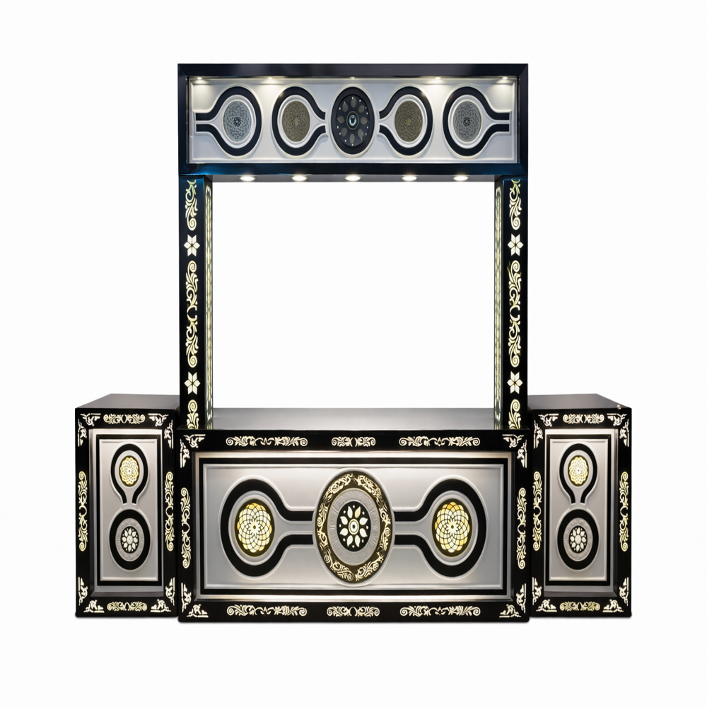Exclusive Royal Buffet Experience Wedding Counter - Color: White