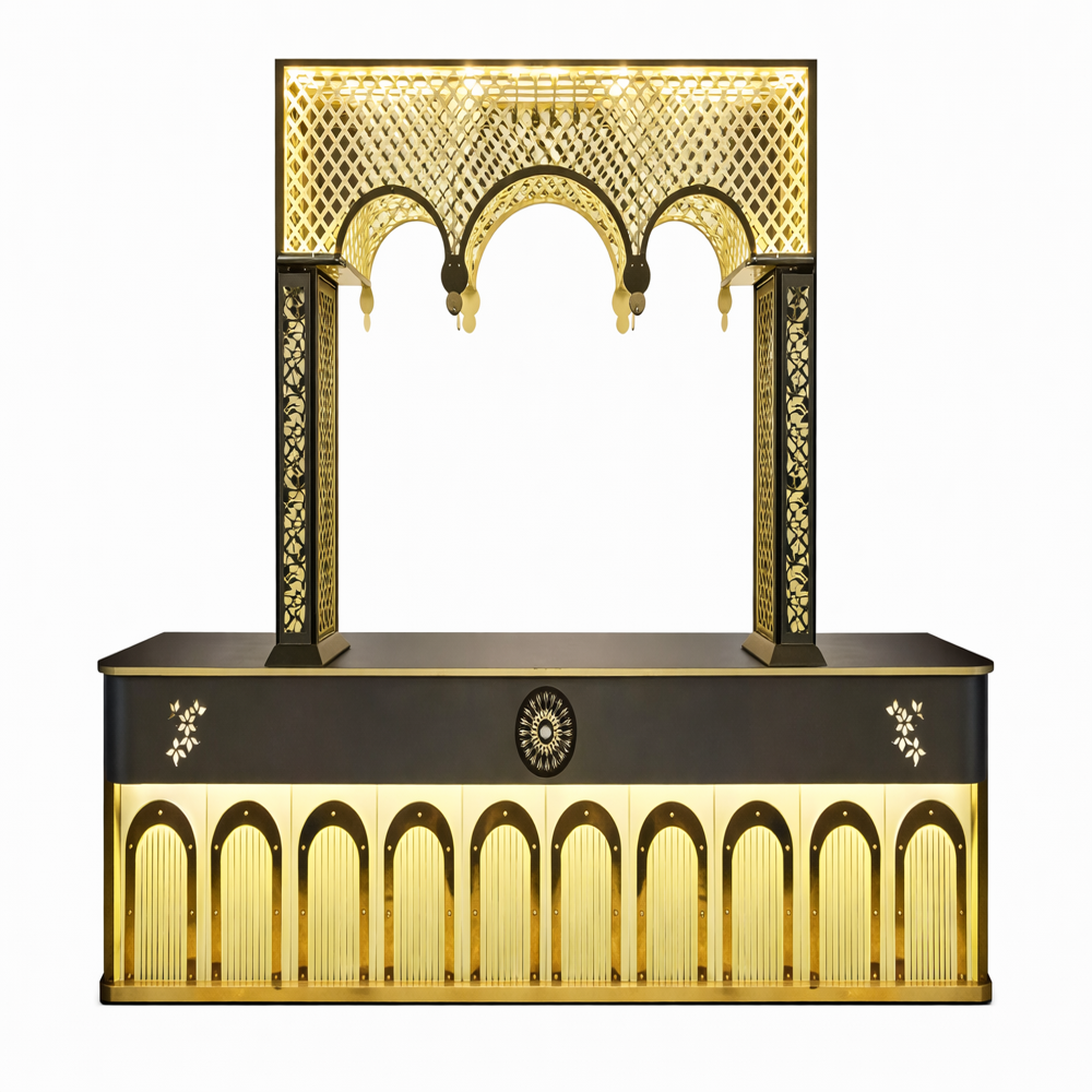 Regal Feast Wedding Catering Buffet Counter