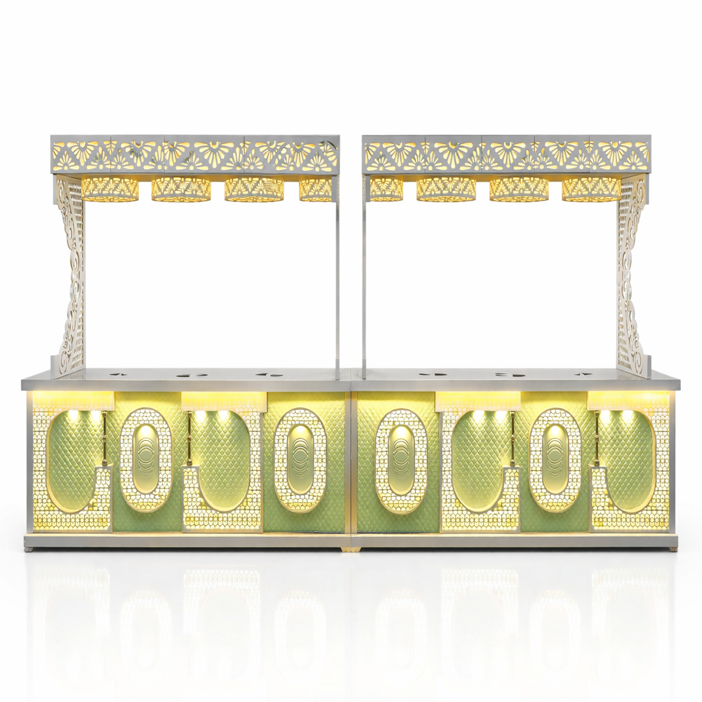 Regal Feast Wedding Catering Buffet Counter