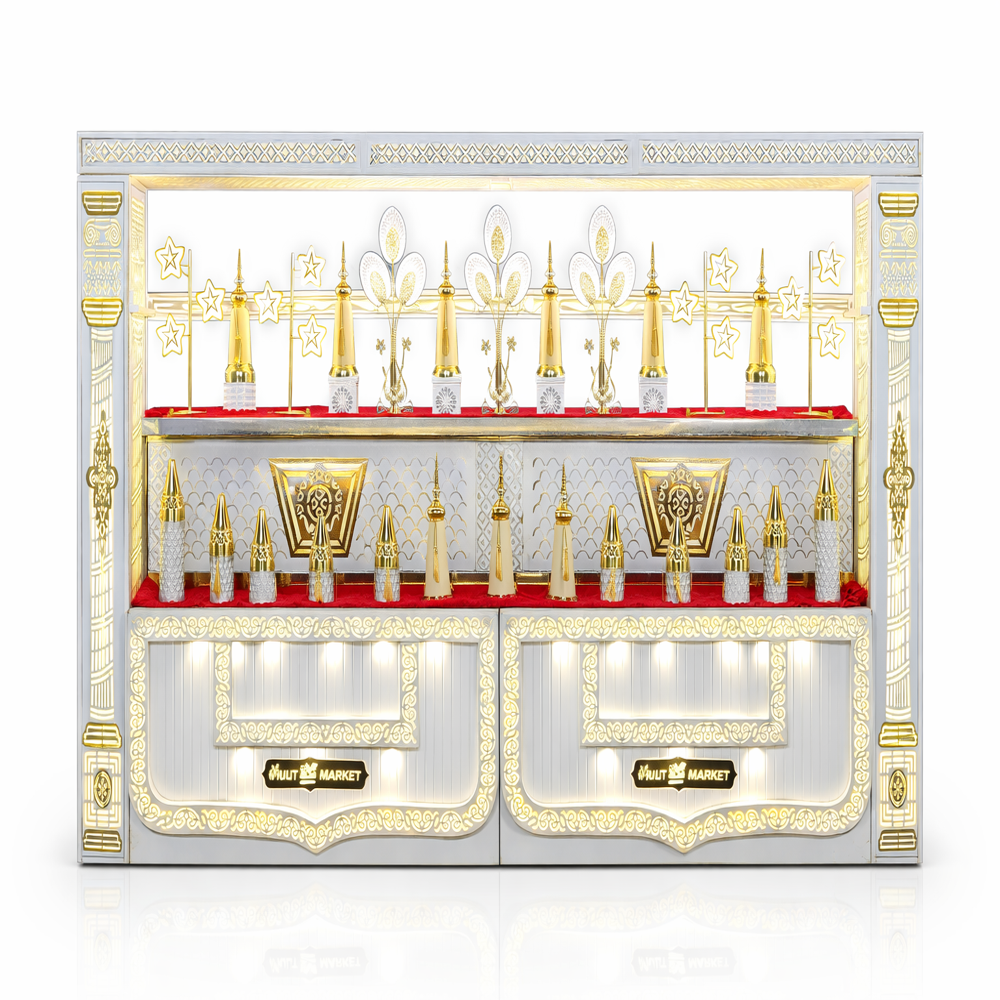 Royal Maharaja Luxury Feast Presentation Counter - Capacity: 50 Kg