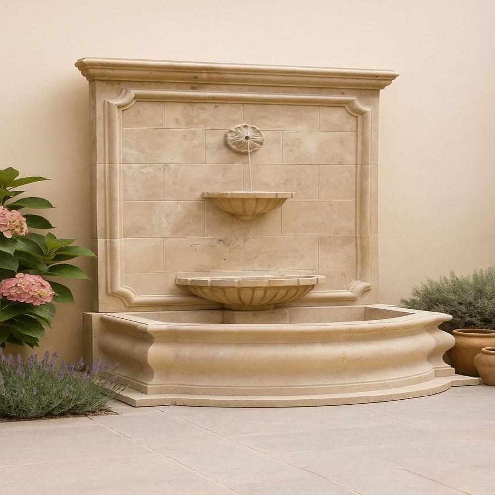Out Door Stone Wall Fountain