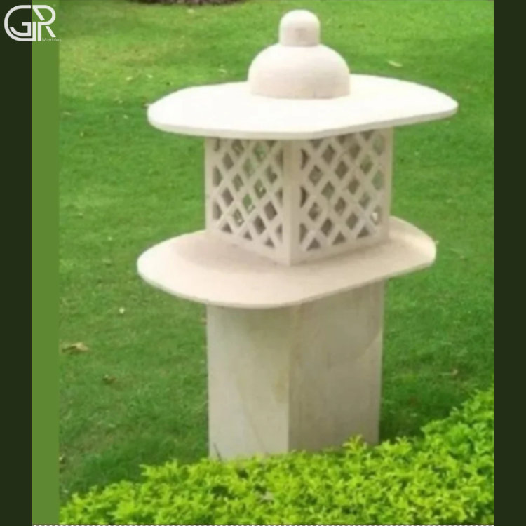 White Marble Lamp