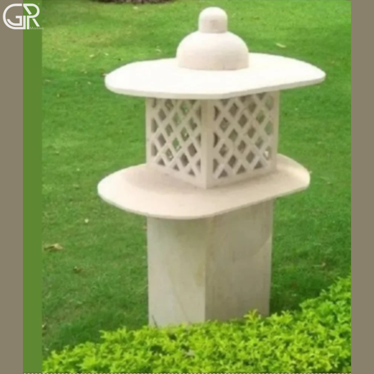White Marble Lamp