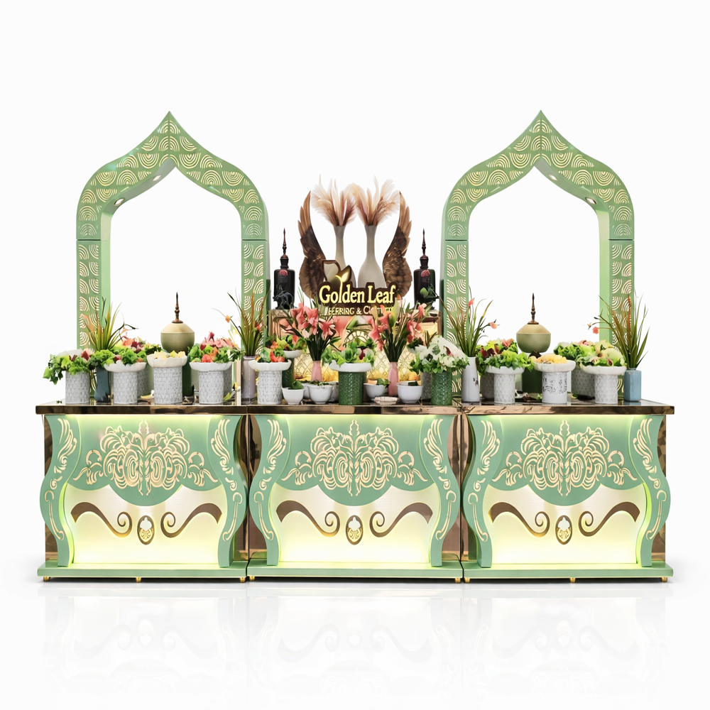 Celebration Wedding Buffet Catering Counter