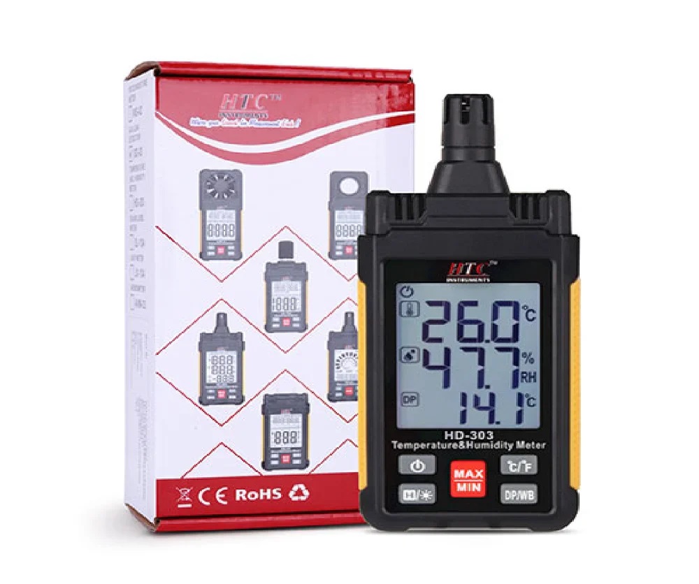 Htc Mini Hygrometer, Hd-303