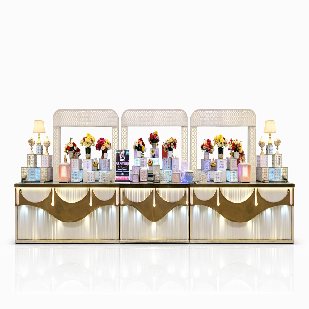Golden Spoon Wedding Buffet Catering Counter