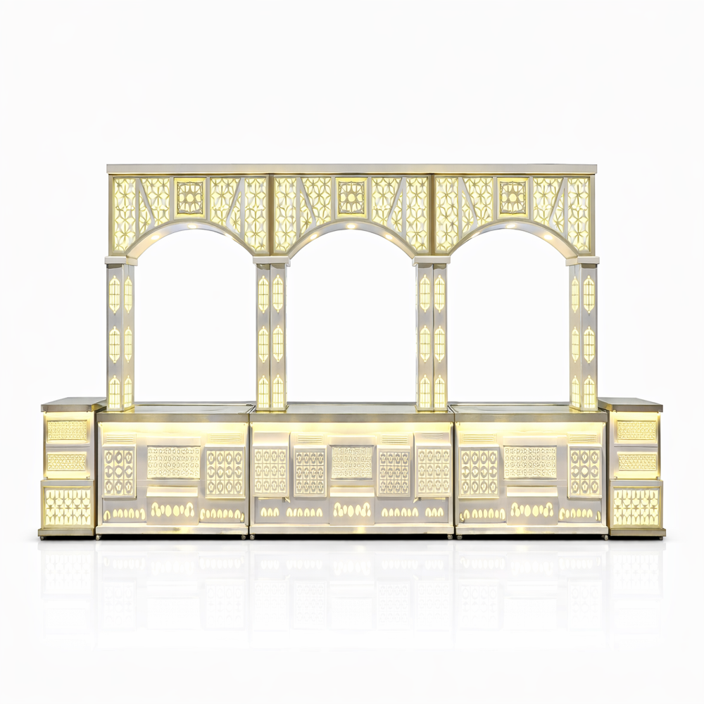 Golden Spoon Wedding Buffet Catering Counter