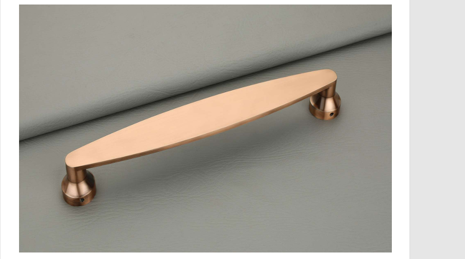 Main Door Handle - Color: Rose Gold/ Copper