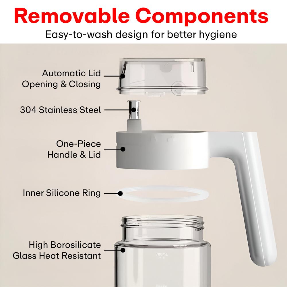Prime Pick 700ml Oil Bottle  Auto Open Lid