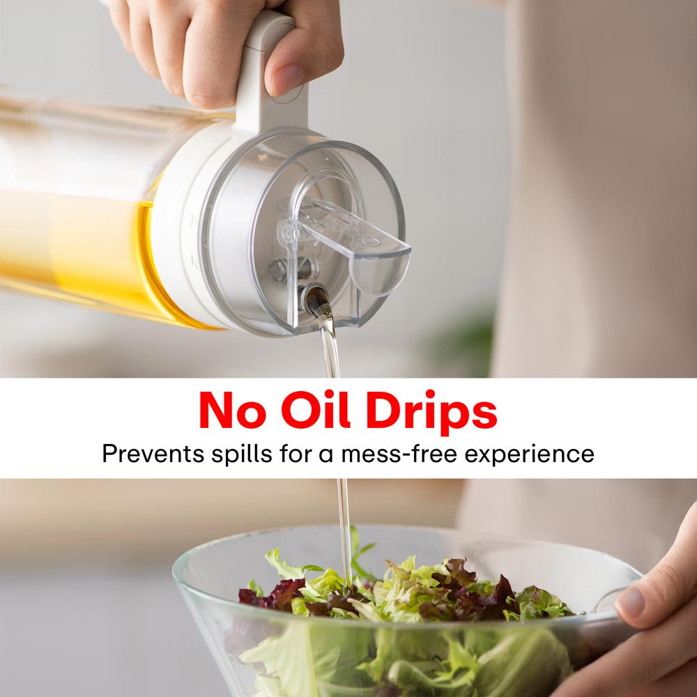 Prime Pick 700ml Oil Bottle  Auto Open Lid