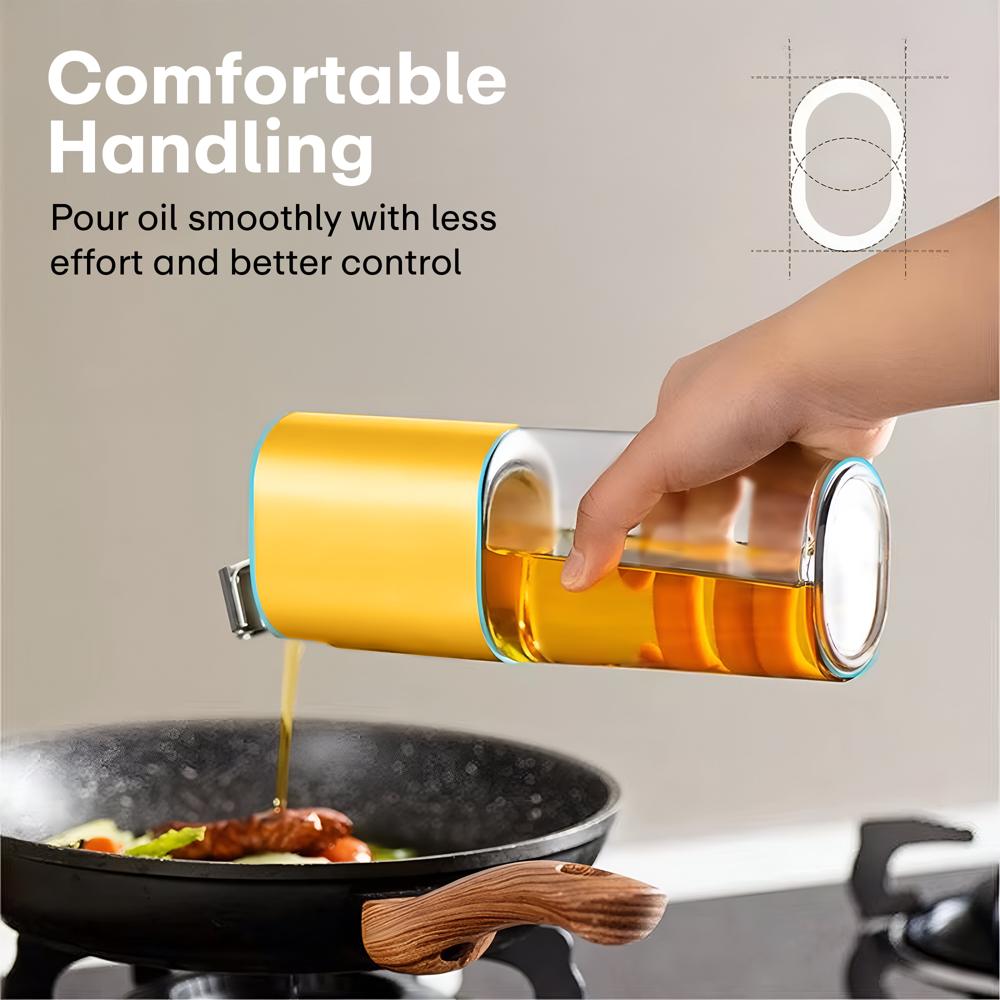 Prime Pick Oil Dispenser  500ml Yellow