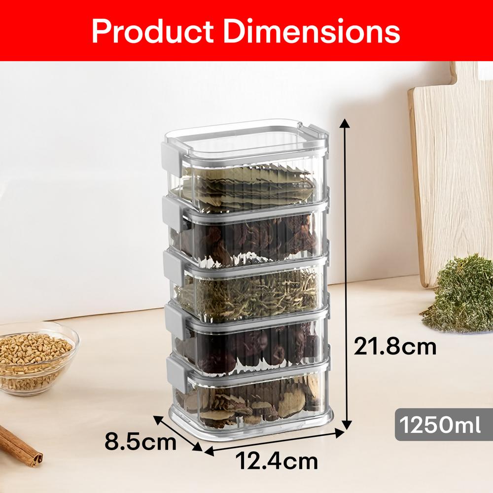 Prime Pick Stackable Food Container 1250ml