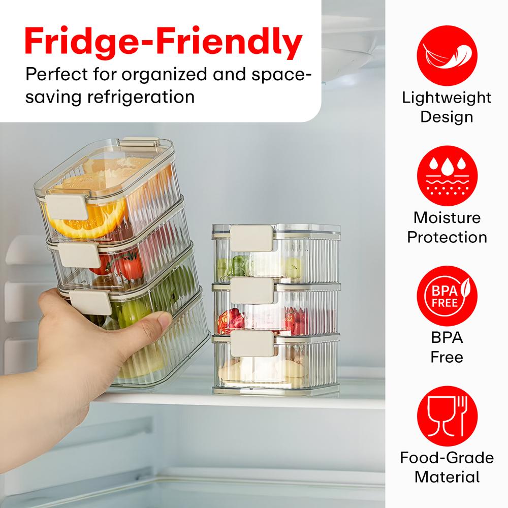 Prime Pick Stackable Food Container 1250ml