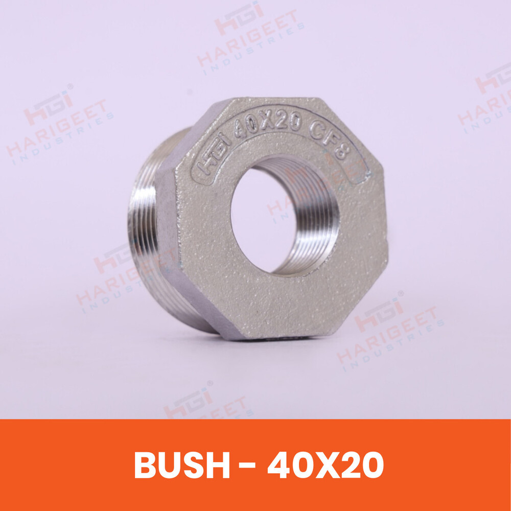 40X20 मिमी हेक्स बश
