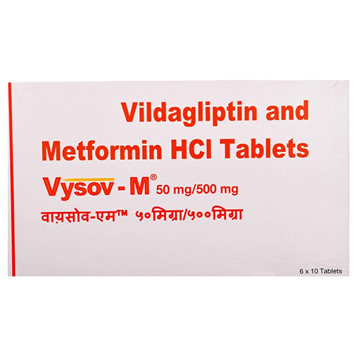 Vildagliptin And Metformin Tablets