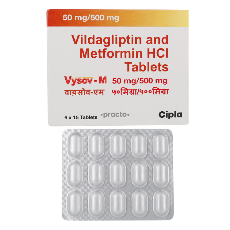 Vildagliptin And Metformin Tablets