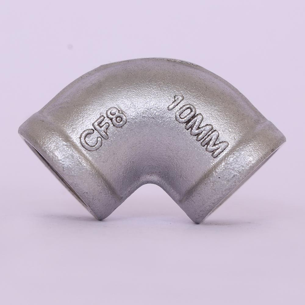 Stainless Steel Elbow - Color: Silver Grey