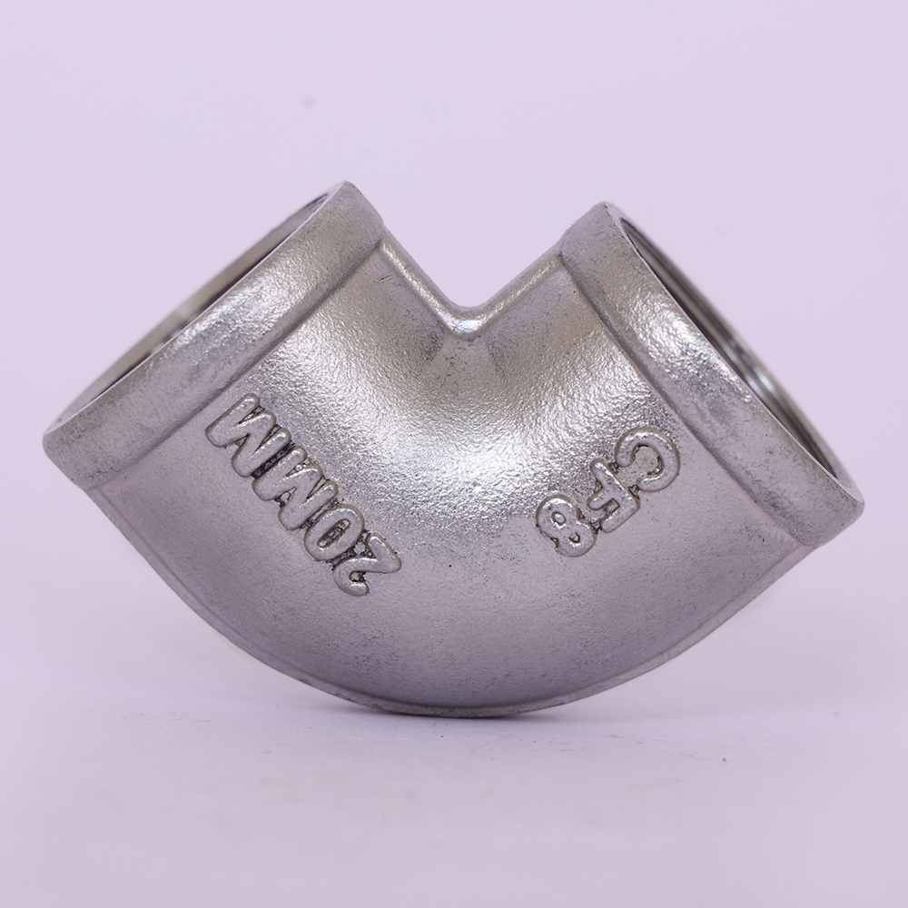 Stainless Steel Elbow - Color: Silver Grey
