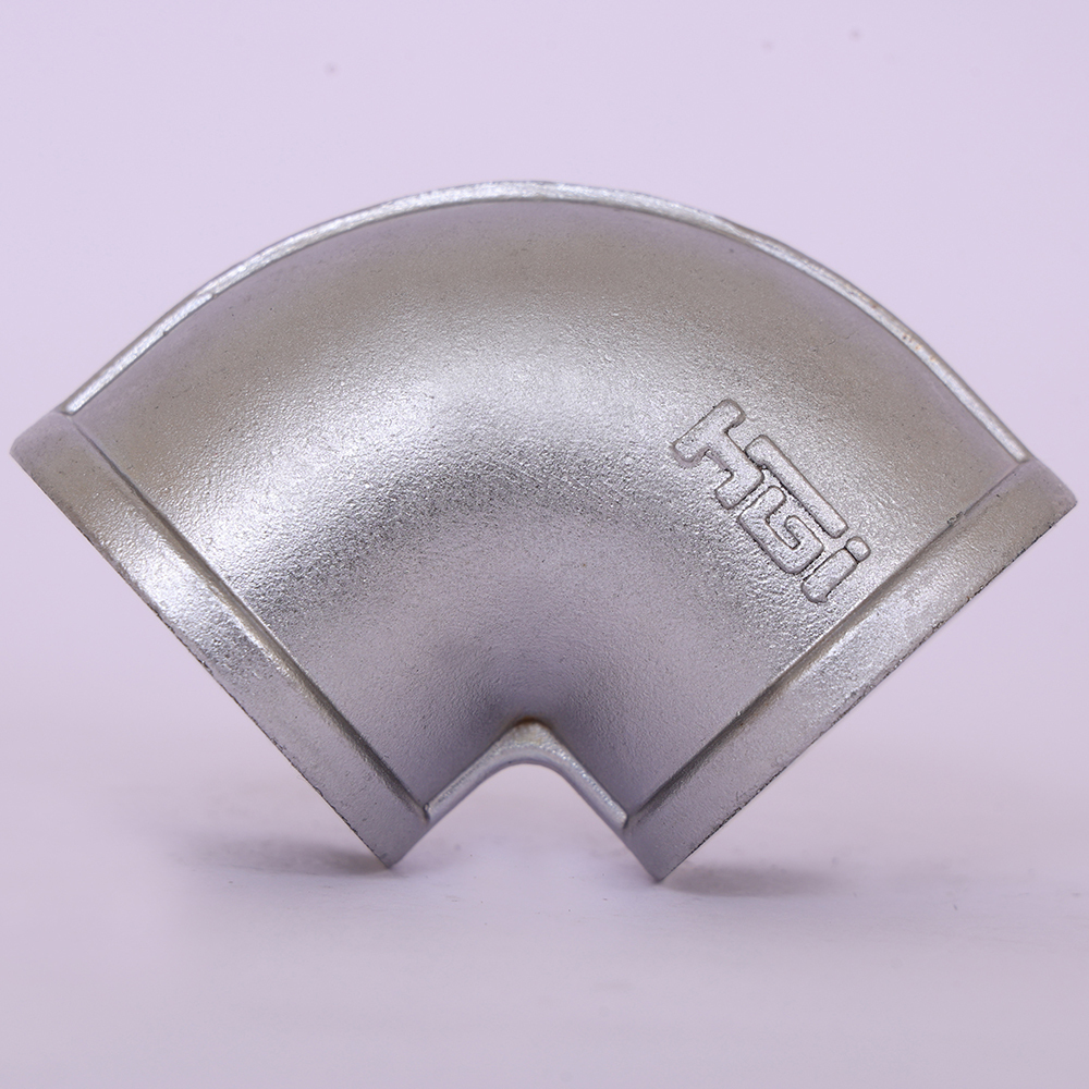 Stainless Steel Elbow - Color: Silver