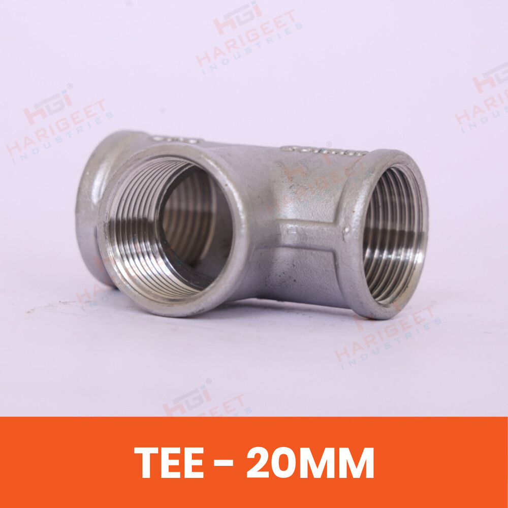 Stainless Steel Tee - Bend Radius: As Per Standard