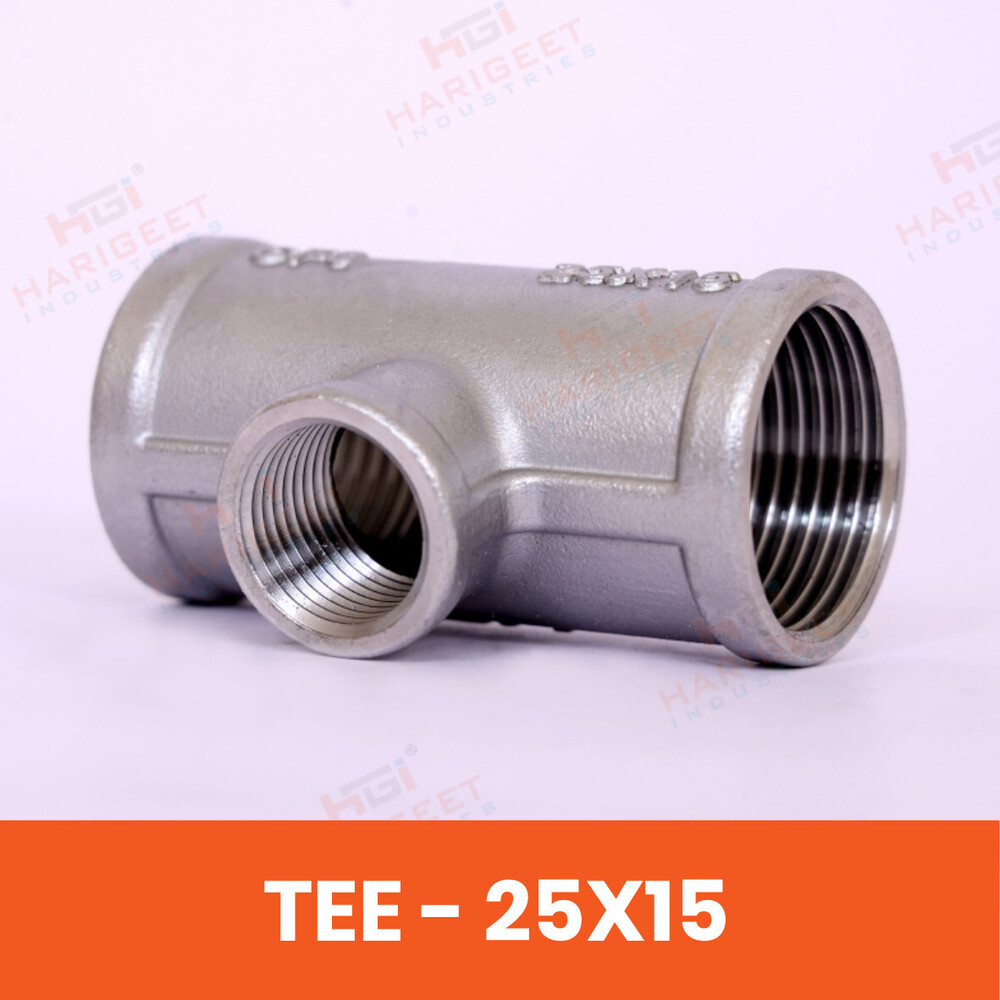 Stainless Steel Tee - Bend Radius: As Per Standard