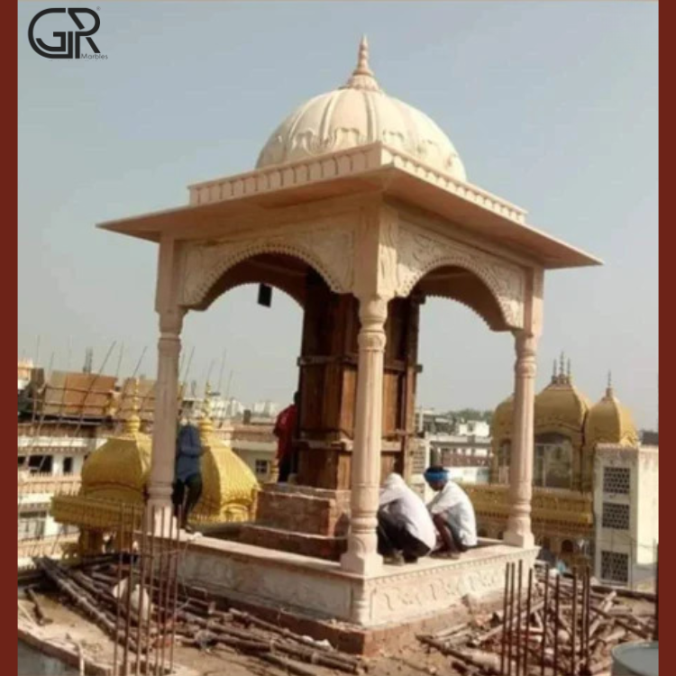 sandstone chatri construction