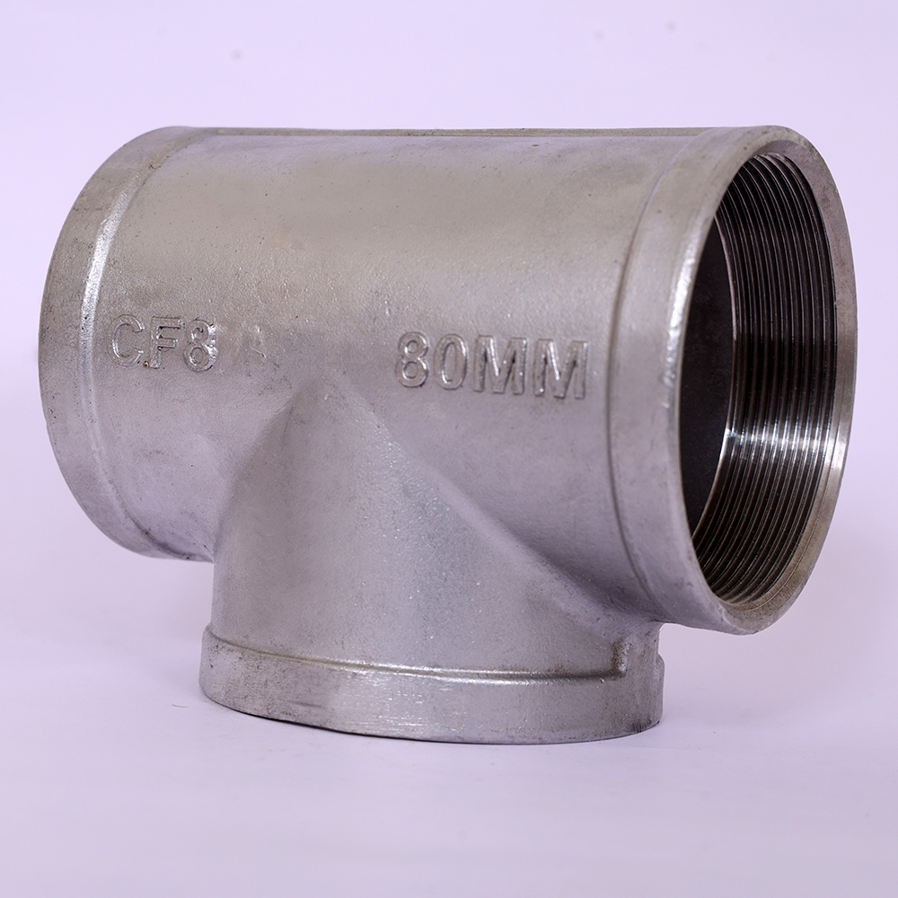 Stainless Steel Tee - Coating Type: Uncoated