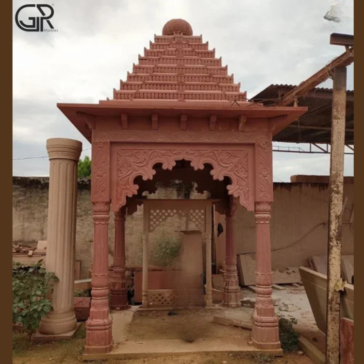 Outdoor Sandstone Chatri